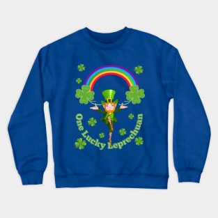 One Lucky Leprechuan Crewneck Sweatshirt